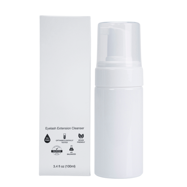 White Label Eyelash Extension Foaming Pump - 3.4 fl oz / 100 ml by Prolong Lash US