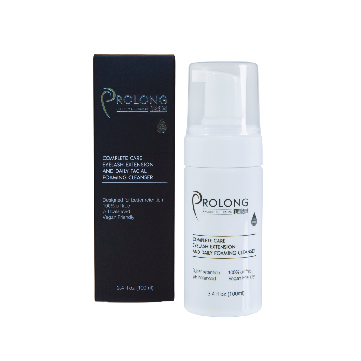 Eyelash Extension Foaming Cleanser Pump 100ml, Bulk Packs by Prolong Lash US — image 3 of 3