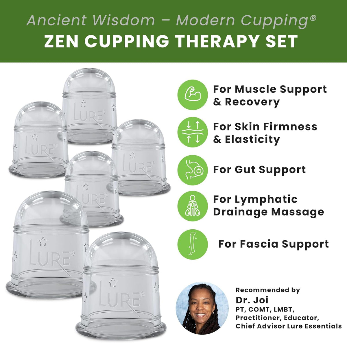ZEN Cupping Therapy Set - 6 Cups — image 6