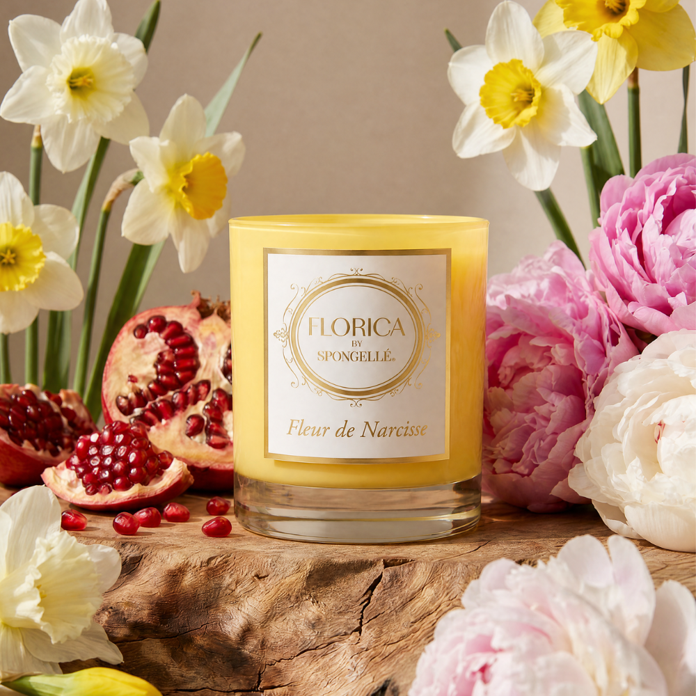 Fleur de Narcisse Candle | Florica by Spongellé — image 2 of 4