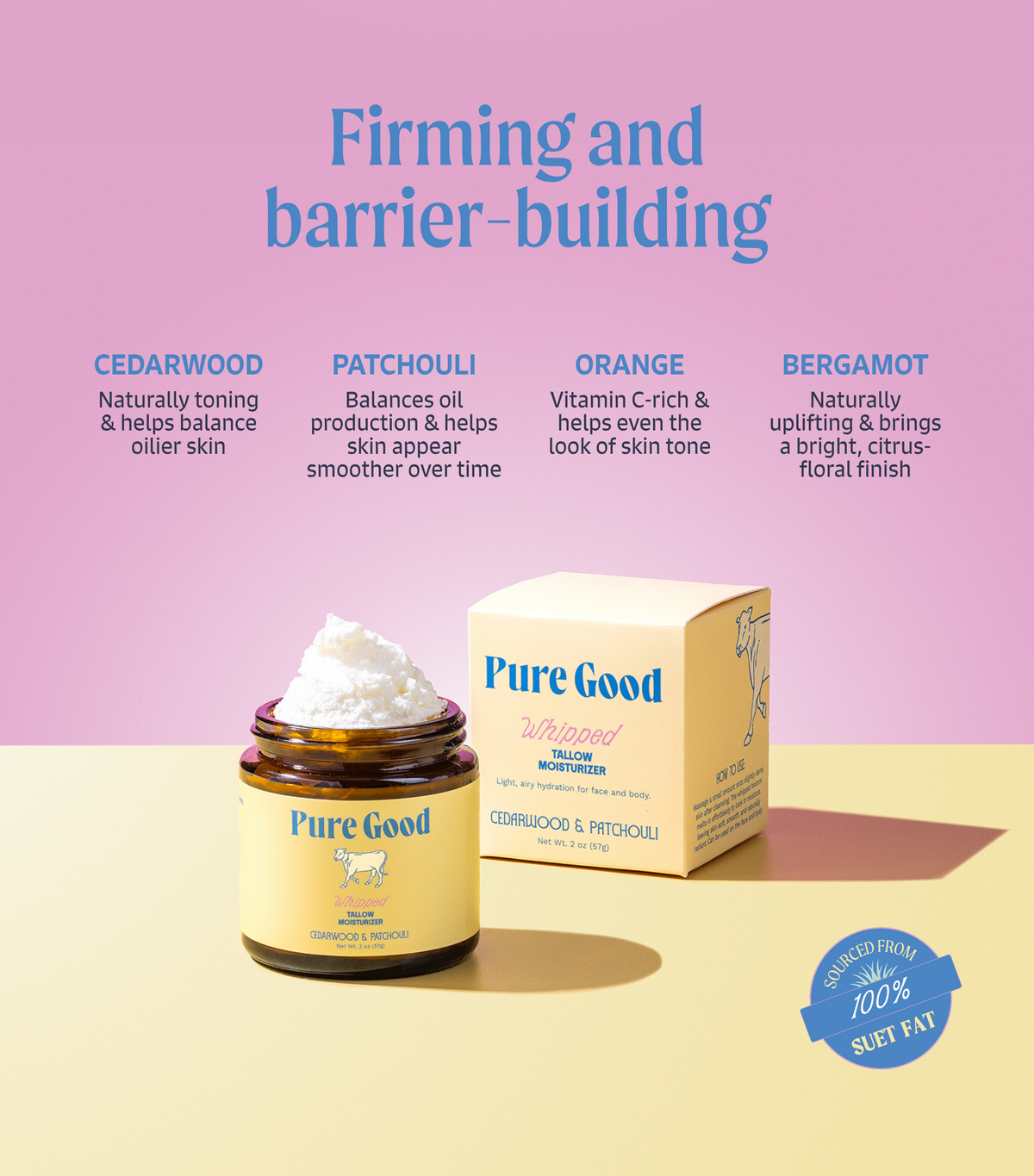 Cedarwood & Patchouli · Whipped Tallow — image 3
