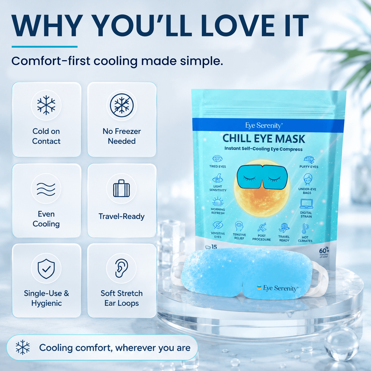 CHILL Self-Cooling Eye Mask — image 7