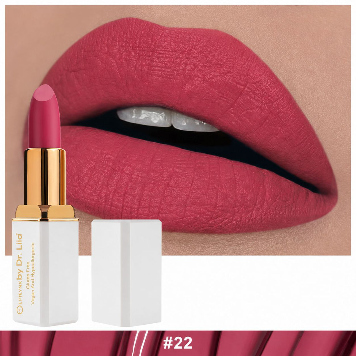 Hydrating Matte Lipstick for Dry Lips — image 6