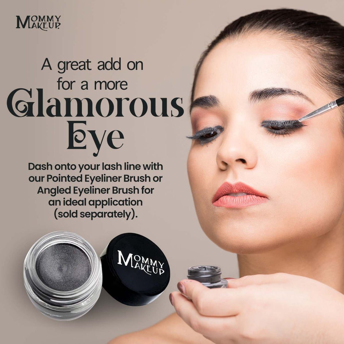 Steel Magnolia Stay Put Waterproof Gel Eyeliner w/ Micropigments by Mommy Makeup — image 5 of 8