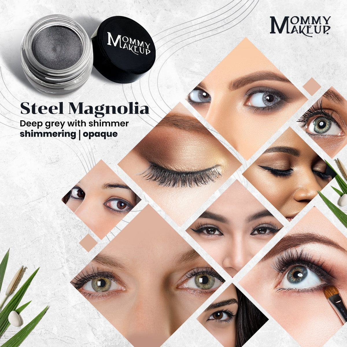 Steel Magnolia Stay Put Waterproof Gel Eyeliner w/ Micropigments by Mommy Makeup — image 3 of 8