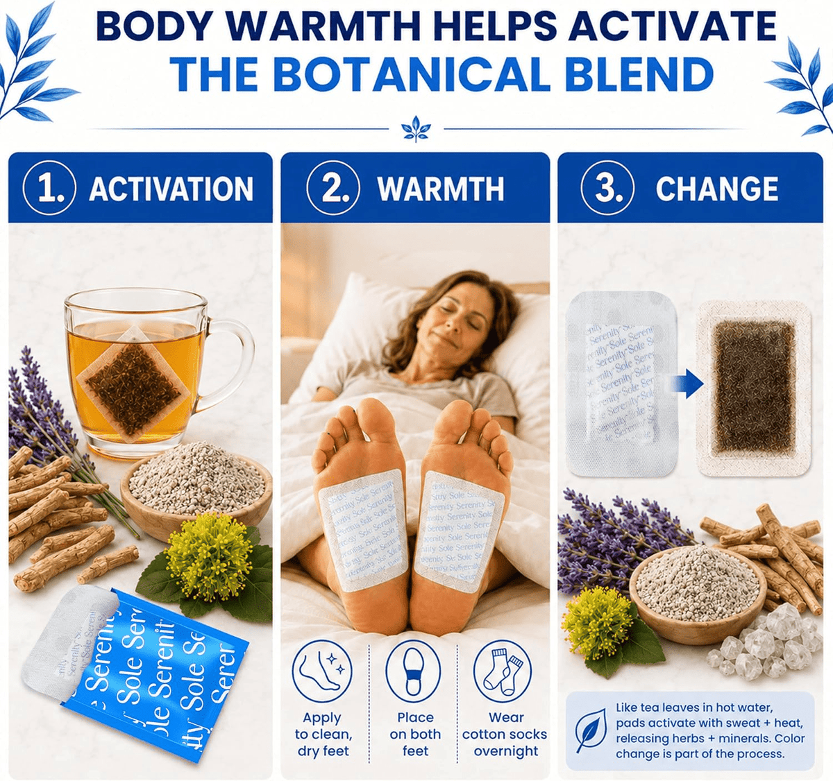 Sole Serenity Worry-Free Overnight Foot Pads for Relaxation (850035675311) — image 4