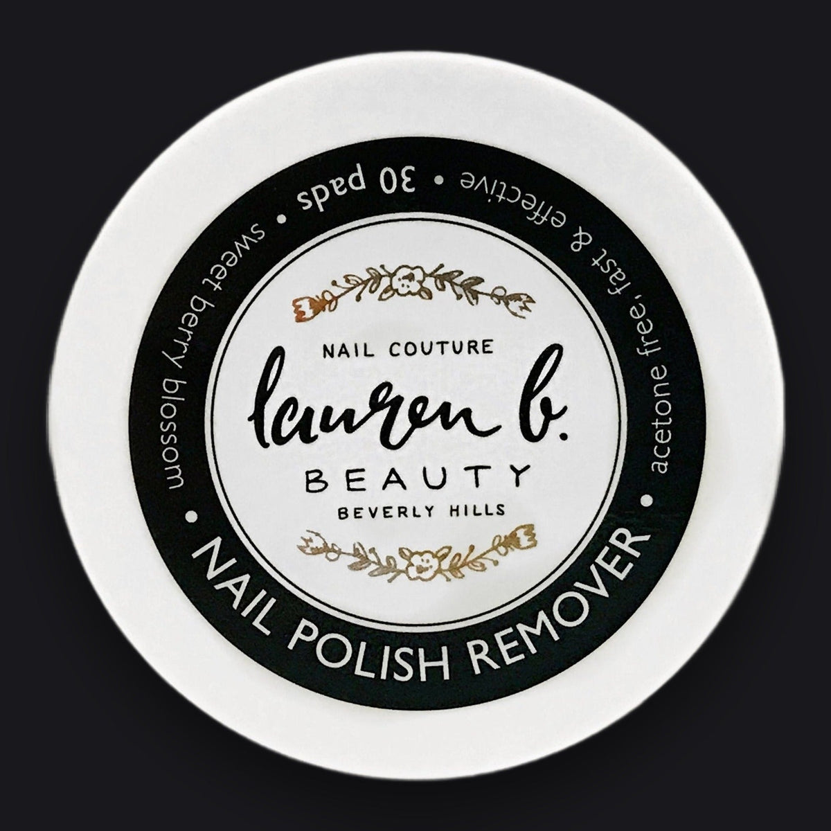 Lauren B. Beauty Nail Polish Remover Pads