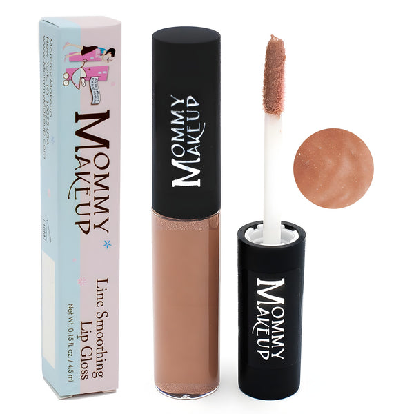 Paraben-free Plumping Gloss - Coco | Mommy Makeup Line Smoothing Lip Gloss | Paraben-free Plumping Gloss - Coco