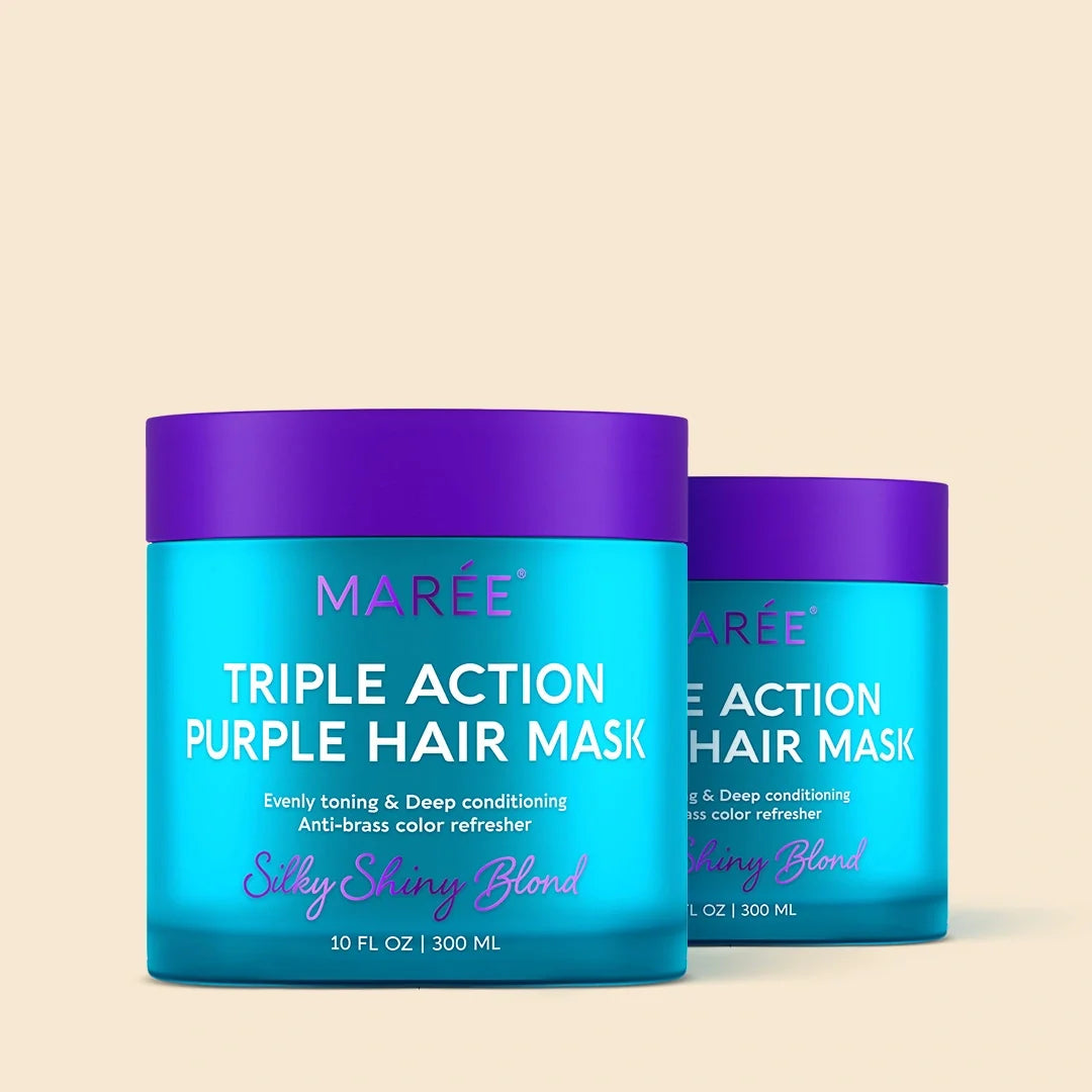 Purple Mask for Blonde Hair — image 11