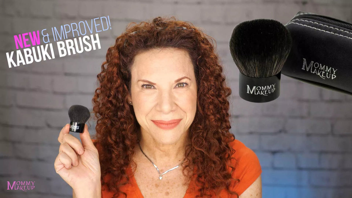 Kabuki Brush - Hand cut, Vegan, Cruelty-Free Mineral Makeup Brush by Mommy Makeup — image 2 of 8