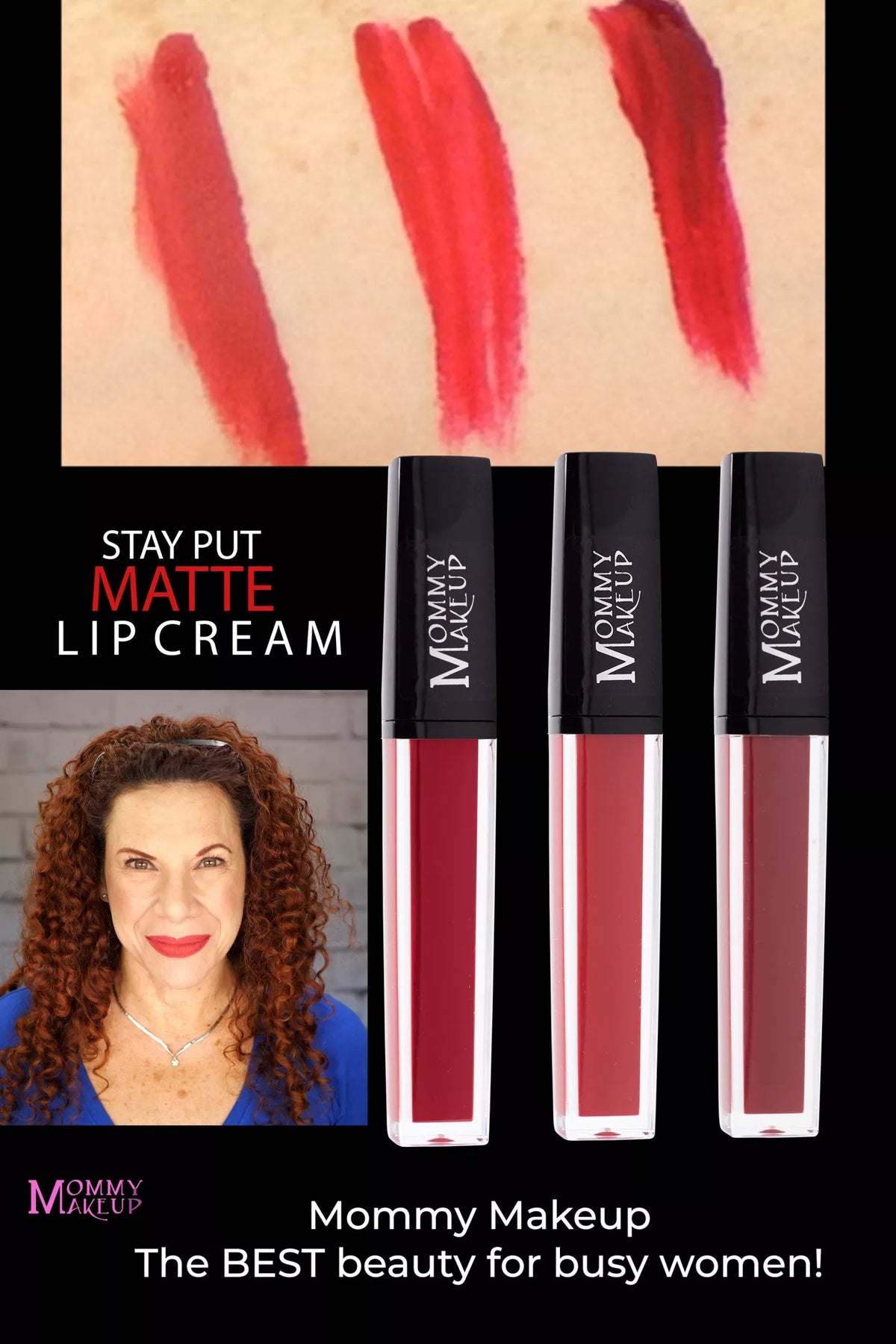 Madonna Stay Put Matte Lip Cream | Stunning Kiss-Proof Lipstick by Mommy Makeup — image 2 of 8