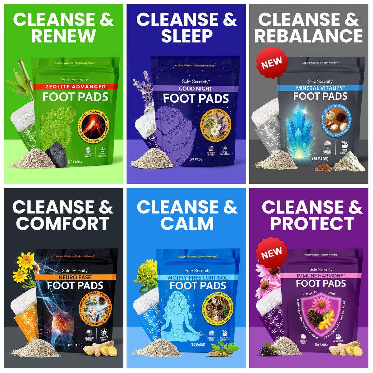 Detox Foot Pads - Zeolite, Ginger, Wormwood — image 17