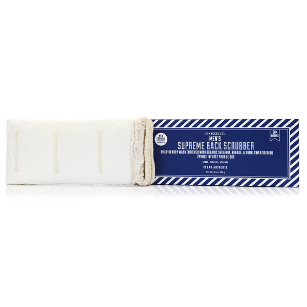Men's Supreme Body Wash Infused Back Scrubber by Spongellé — image 1 of 5