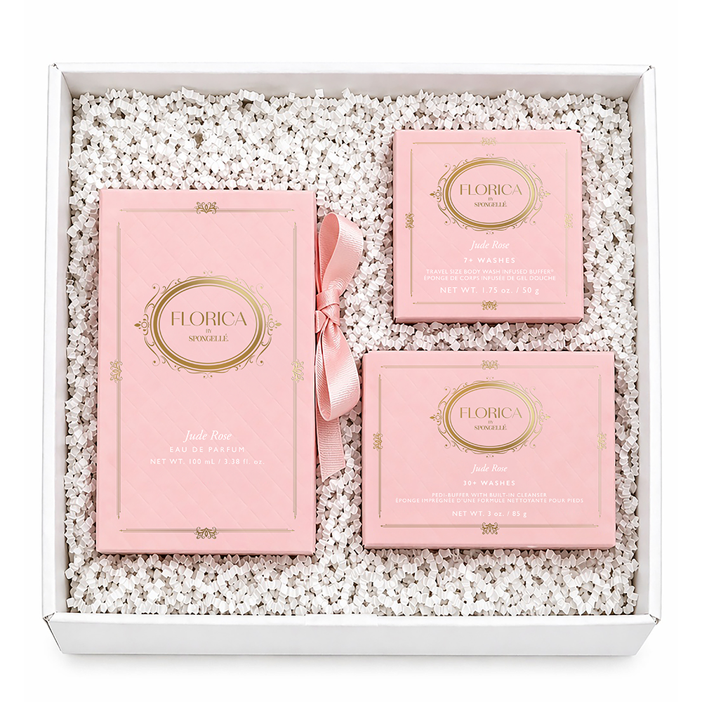 Sweet Gesture Jude Rose 3-Piece Bundle by Spongellé — image 1 of 7