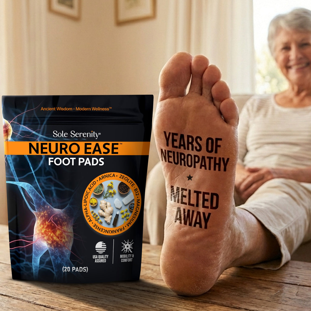 Neuropathy Nerve Discomfort Support Pads — image 2