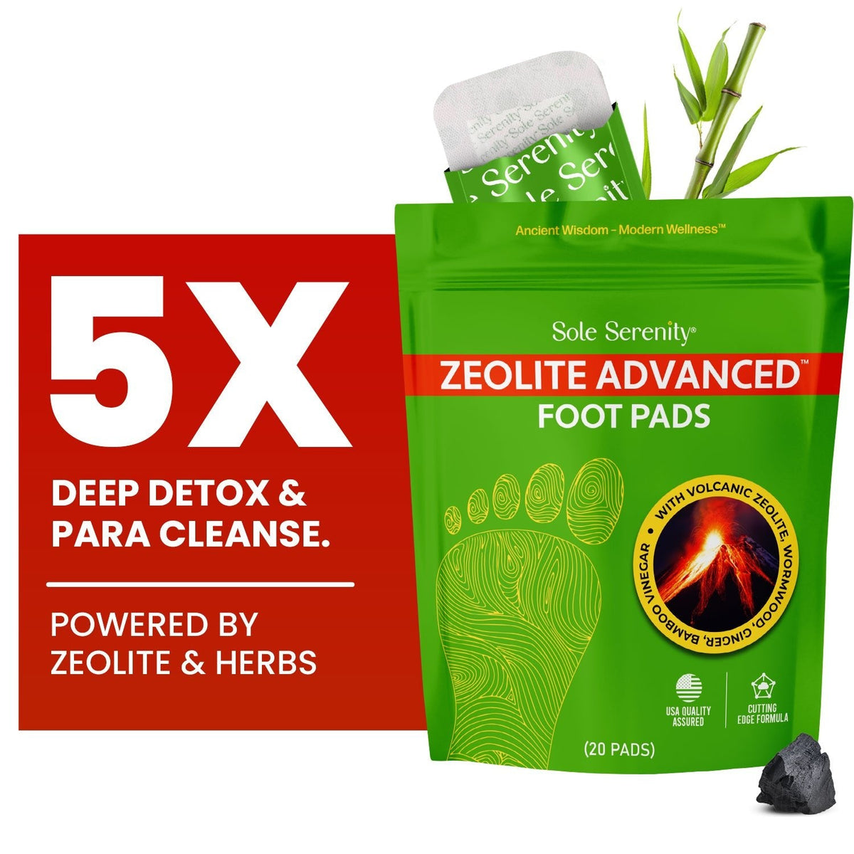 Detox Foot Pads - Zeolite, Ginger, Wormwood — image 4